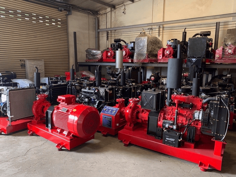 Hướng dẫn vận hành máy bơm chữa cháy diesel