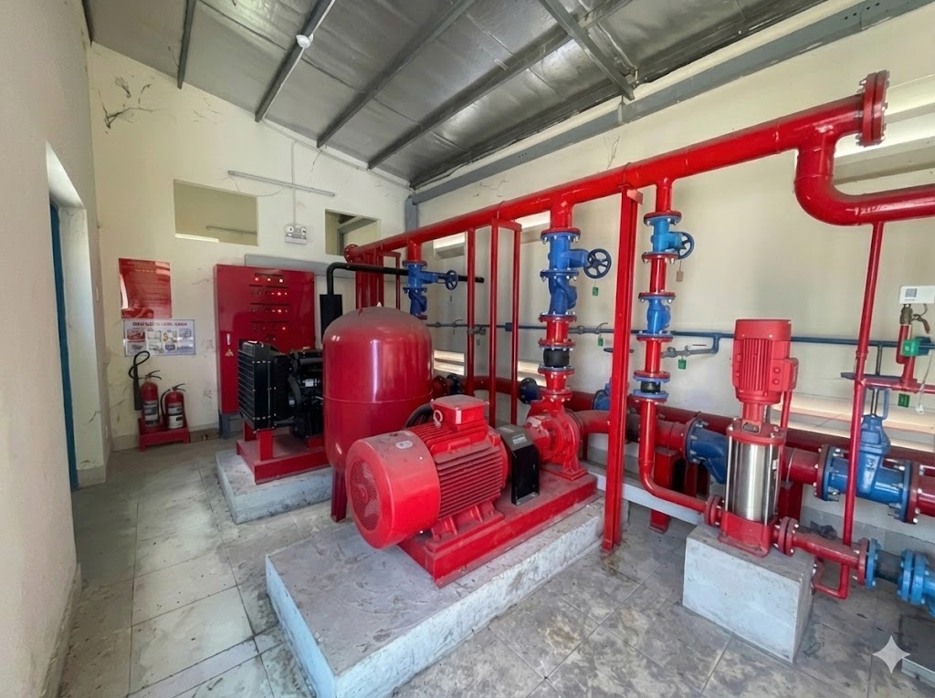 Bảo vệ an toàn tài sản khi có cháy nổ khi lắp máy bơm chữa cháy