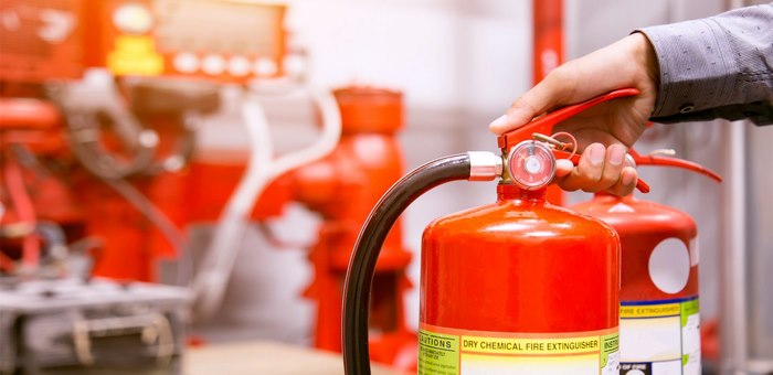 Hoạt động của bình chữa cháy