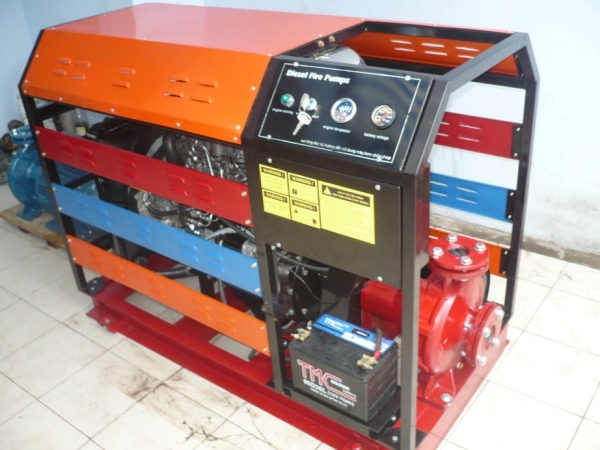 MÁY BƠM CHỮA CHÁY DIESEL- HYUNDAI 40HP/30KW 