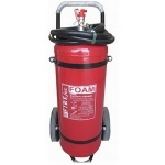 Bình foam chữa cháy có xe đẩy
