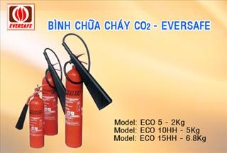 Bình chữa cháy co2 Eversafe