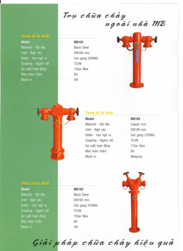 HỌNG CỨU HỎA HỌNG CHỮA CHÁY D100x2D65