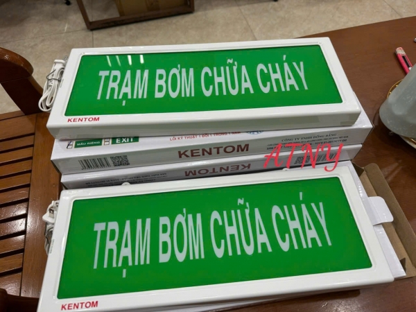 Báo giá đèn trạm bơm kentom có tem kiểm định pccc