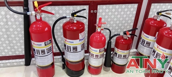 Bình chữa cháy 4kg có tem kiểm định giá bao nhiêu
