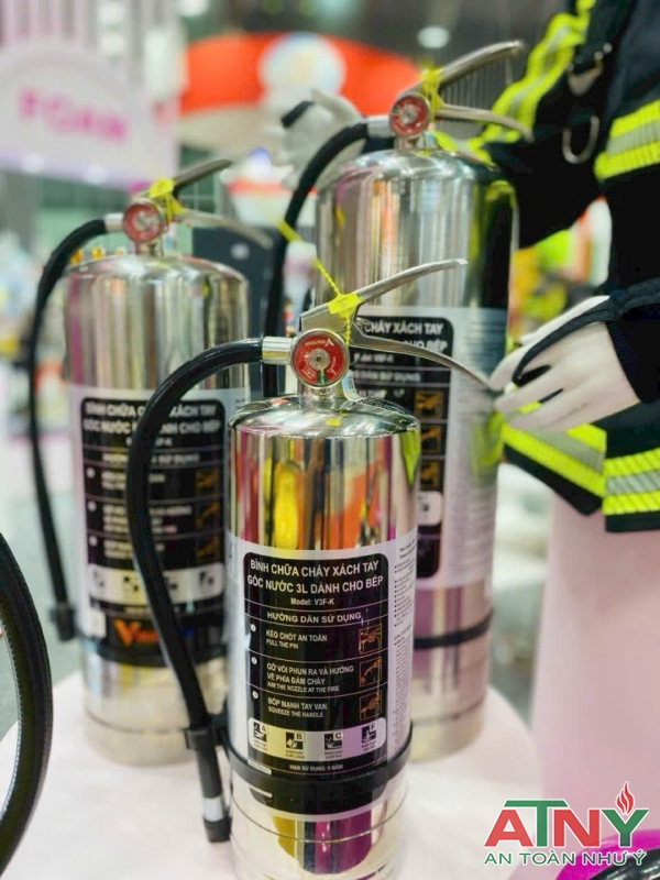 Bình chữa cháy bọt foam gốc nước vò inox