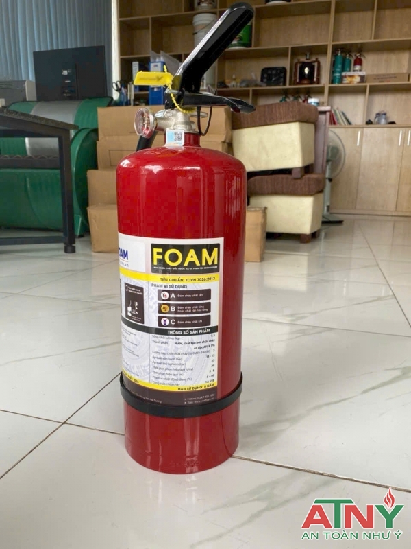 Bình chữa cháy bọt foam gốc nước xách tay có mấy loại?