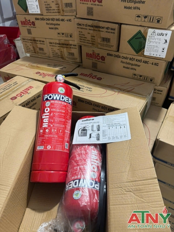 Bình chữa cháy hafico bột abc 4kg 8kg co2 3kg 5kg giá bao nhiêu?