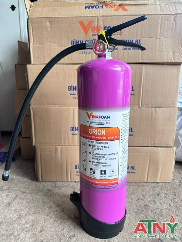 Bình chữa cháy Pin lithium Orion 1kg 3kg 6kg 9kg 25kg 50kg