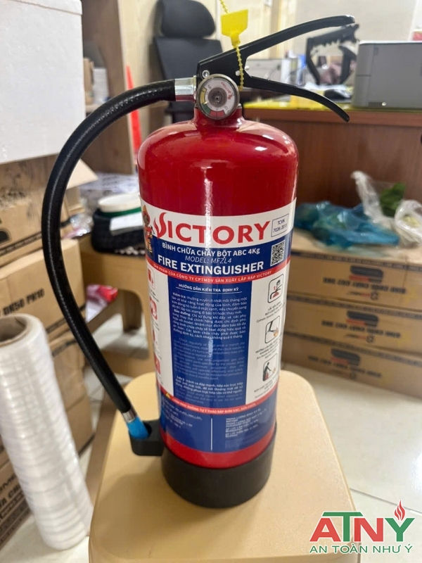Bình chữa cháy victory 4kg bột abc giá rẻ
