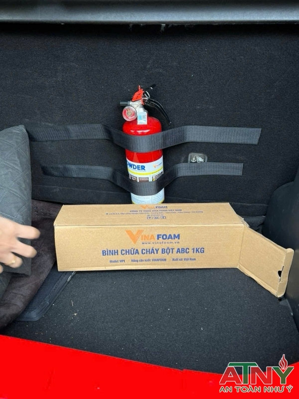 Bình chữa cháy xe hơi xe oto xe điện 4 chỗ 5 chỗ 7 chỗ 16 chỗ