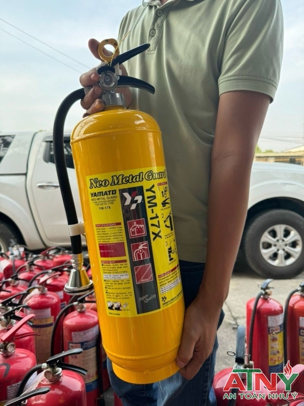 Catalogue báo giá bình chữa cháy D 5kg YM-17X 15kg xe đẩy YM-50