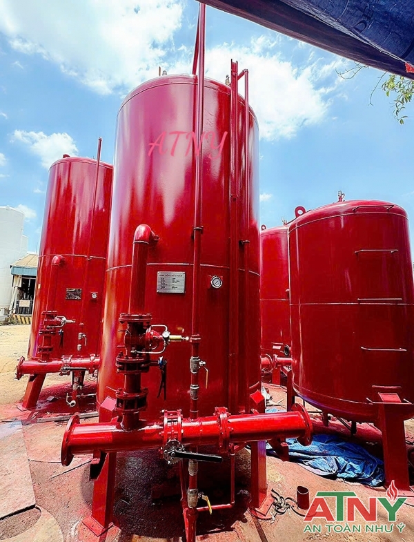 Cung cấp báo giá lắp đặt bồn chứa foam 5000L lít