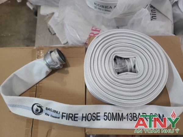 Cuộn vòi cấp nước chữa cháy giá rẻ d50 d65 dài 20m áp 13bar