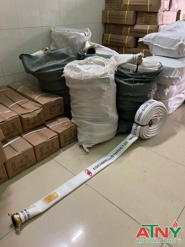 cuộn vòi chữa cháy Đức Jakob Eschbach DN50 DN65 dài 20m bao gồm kiểm định PCCC