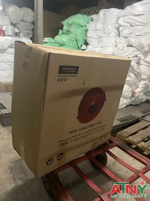 Cuộn vòi chữa cháy rulo tomoken d25 dài 30m