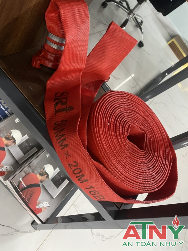 CUỘN VÒI CHỮA CHÁY SRI DN50 DÀI 20M ÁP LỰC 16KG(BAR)