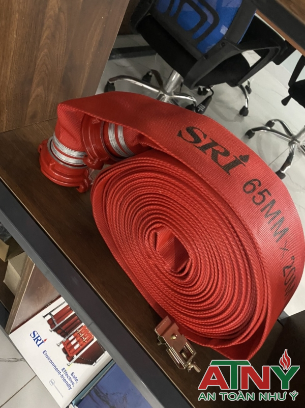 CUỘN VÒI CHỮA CHÁY SRI DN65 DÀI 20M ÁP LỰC 16KG(BAR)