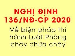 Danh mục kiểm định thiết bị phòng cháy chữa cháy (pccc) theo nghị định 136