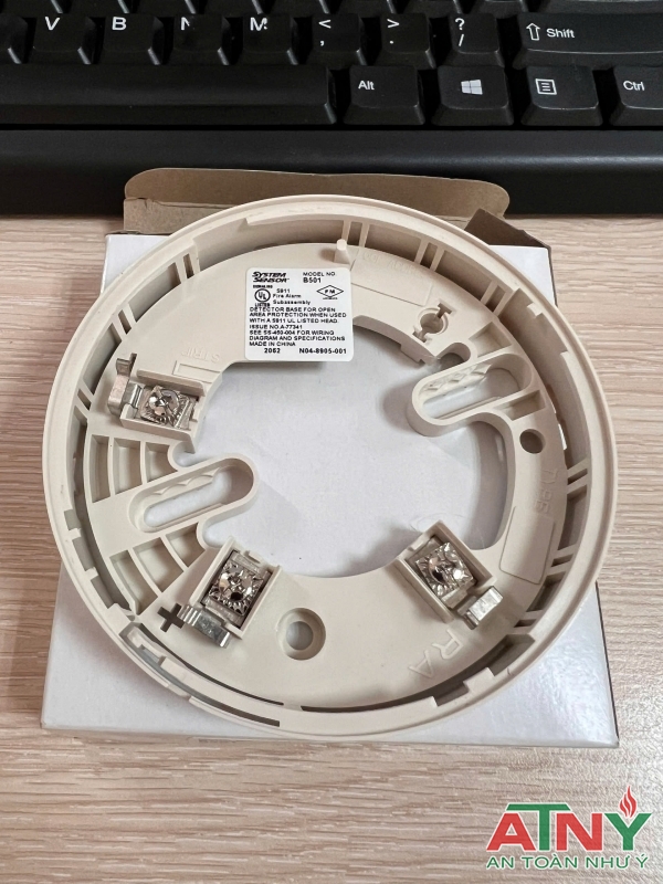 Đầu báo khói kèm đế notifier honeywel fsp951