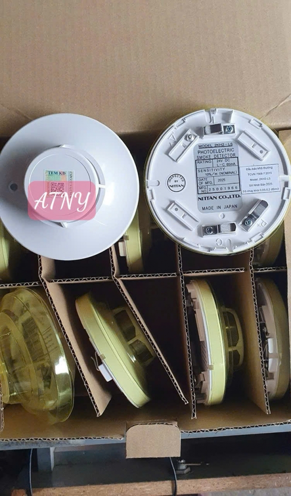 Đầu báo khói quang 24v nittan 2kh2-ls