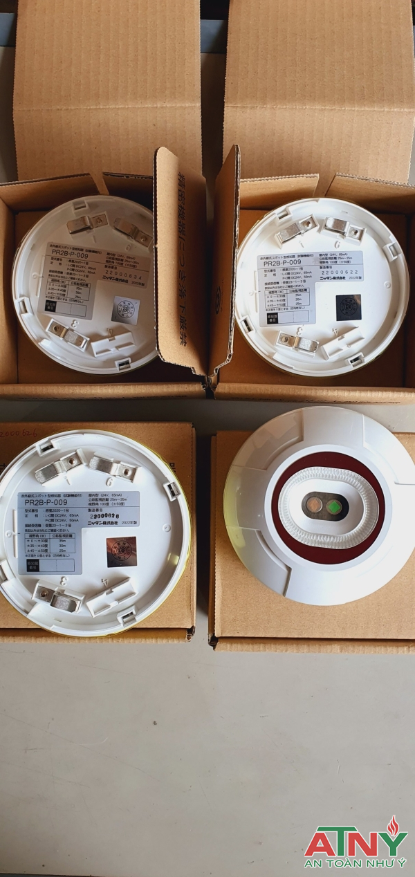 Đầu báo lửa nittan Nhật Bản báo giá kiểm định cấp tem PCCC