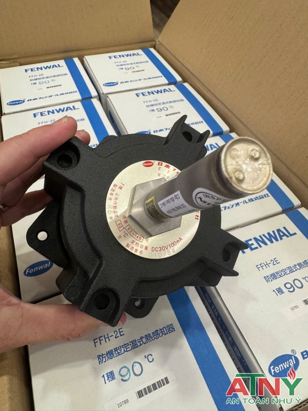 Đầu báo nhiệt môi trường nguy hiểm chống nổ nittan FFH-2E-090