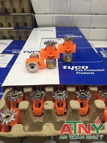 Đầu phun tyco 141 độ C hướng quay lên quay xuống có kiểm định tem PCCC