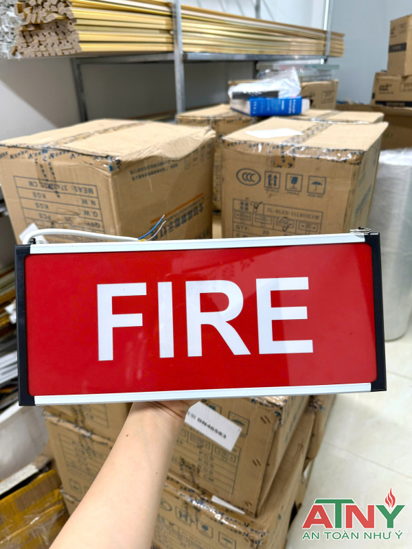 Đèn chỉ thị báo cháy ngoài nhà fire 24v