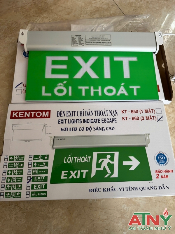 Đèn exit Kentom KT650 KT660