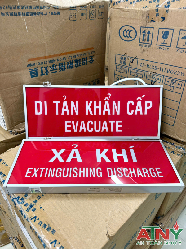 Đèn xả khí báo di tản khẩn cấp