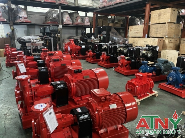 Địa chỉ bán máy bơm chữa cháy windy đã kiểm định PCCC sẵn theo lô năm 2022