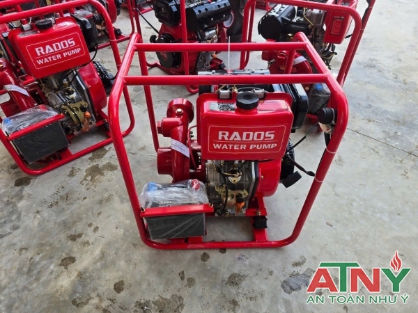 Diesel rados 15hp giá rẻ có kiểm định tem pccc năm 2026
