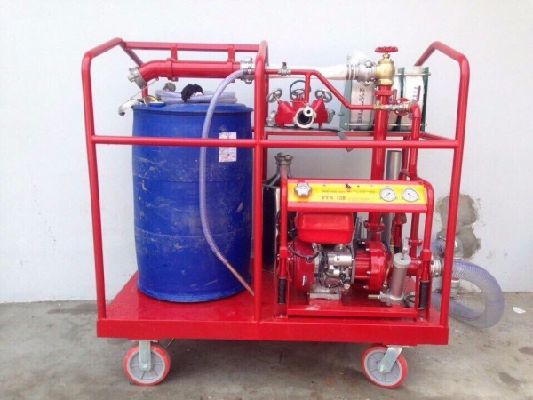 LẮP ĐẶT HỆ THỐNG CHỮA CHÁY FOAM DI ĐỘNG CHO CÂY XĂNG