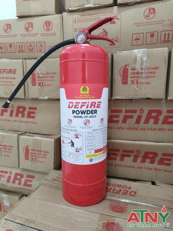 Gía bình chữa cháy DeFire năm 2026 bột abc4kg 8kg co2 3kg 5kg