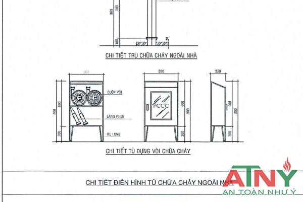 Gia công sản xuất hộp tủ chữa cháy kích thước trong nhà ngoài nhà ngoài trời theo yêu cầu