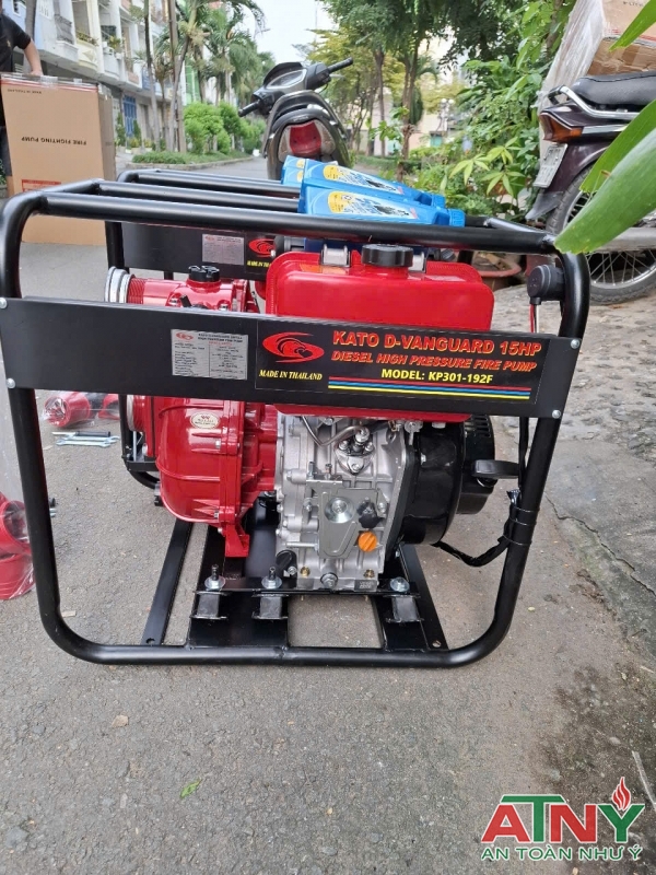 Gía máy bơm diesel kato 2025 bao gồm kiểm định cấp tem pccc