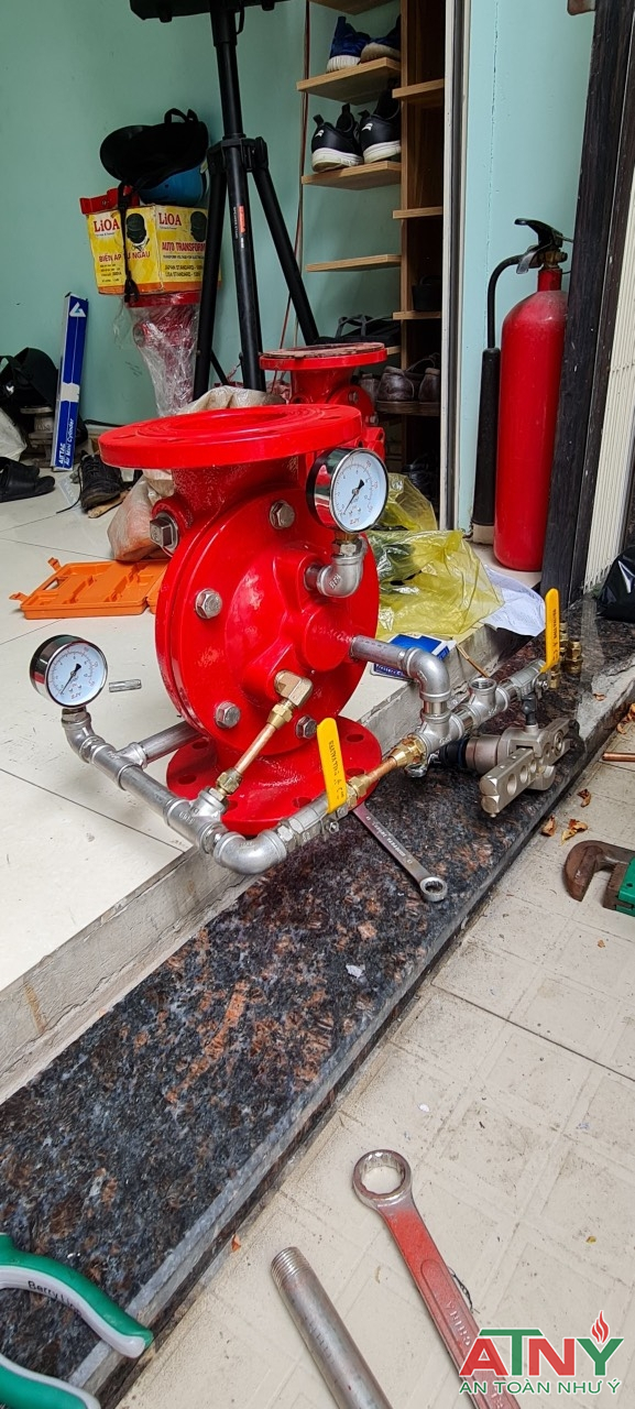 Gía van váo động Alarm Valve Trung Quốc giá rẻ bao gồm kiểm định pccc