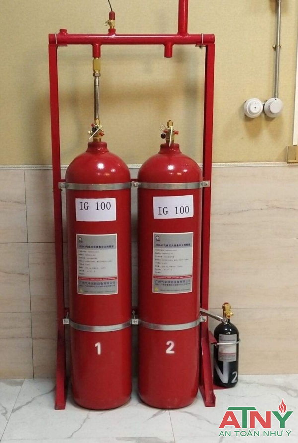Hệ thống chữa cháy khí sạch IG100 FM200 NITO là gì