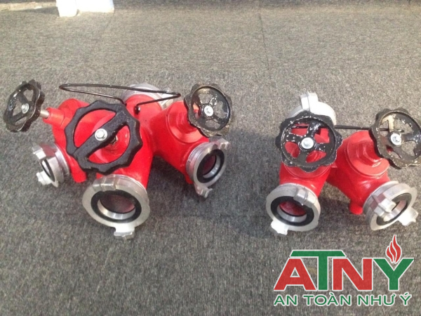 HỌNG CHIA TIẾP NƯỚC 2 CHẠC,3 CHẠC CHỮA CHÁY (HAI,BA NGÃ)