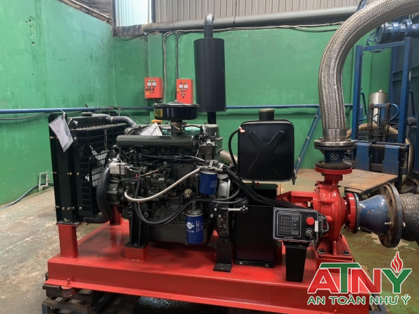 Hưỡng dẫn vận máy bơm chữa cháy diesel hyundai windy