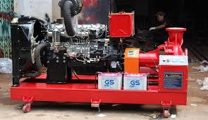 MÁY BƠM CHỮA CHÁY DIESEL HYUNDAI D6AB 180HP-132KW