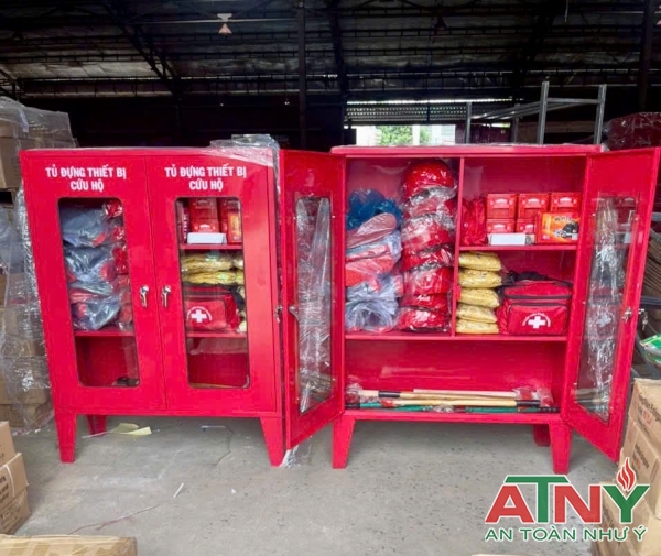 Kích thước tủ đựng dụng cụ thiết bị pccc cao 1400mm ngang 1000mm sâu 400mm