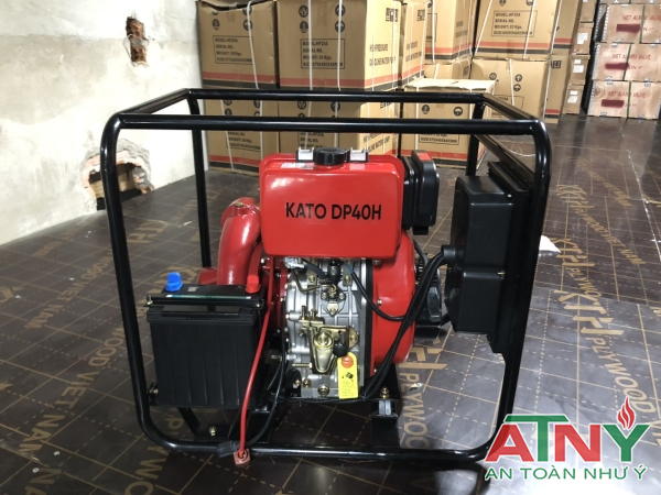 Máy bơm chữa cháy dầu diesel kato 15hp dh40h