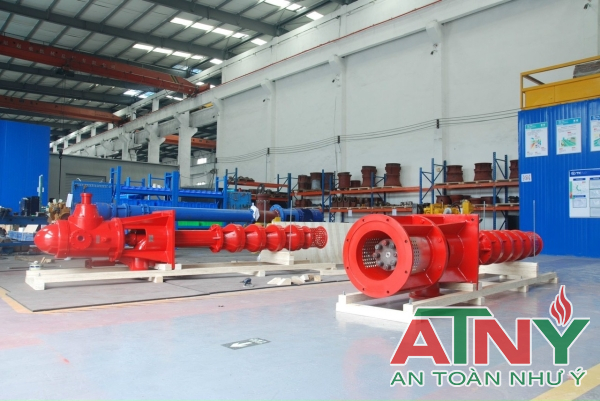 MÁY BƠM TUABIN TRỤC ĐỨNG WINDY ĐIỆN DIESEL BÙ ÁP,TIÊU CHUẨN QC02-2020/BCA