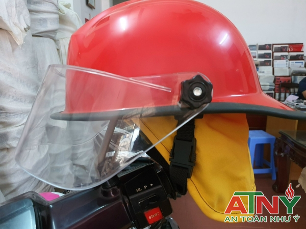 Mũ nón bảo hộ an toàn cho Công An Phòng Cháy Chữa Cháy