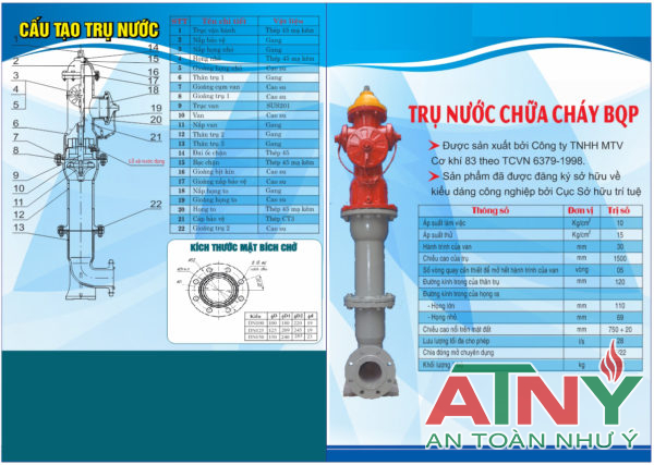 Mua bán trụ cứu hỏa bộ quốc phòng kèm tem kiểm định pccc