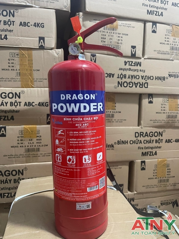 Mua bình chữa cháy 4kg ở đâu giá rẻ tại tphcm quận tân phú