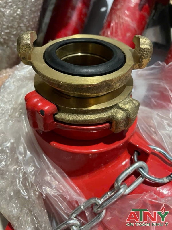 Ngàm chuyển đổi bằng đồng từ trụ chữa cháy 80x65 65x50