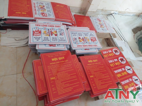 Nội quy tiêu lệnh chữa cháy là gì?